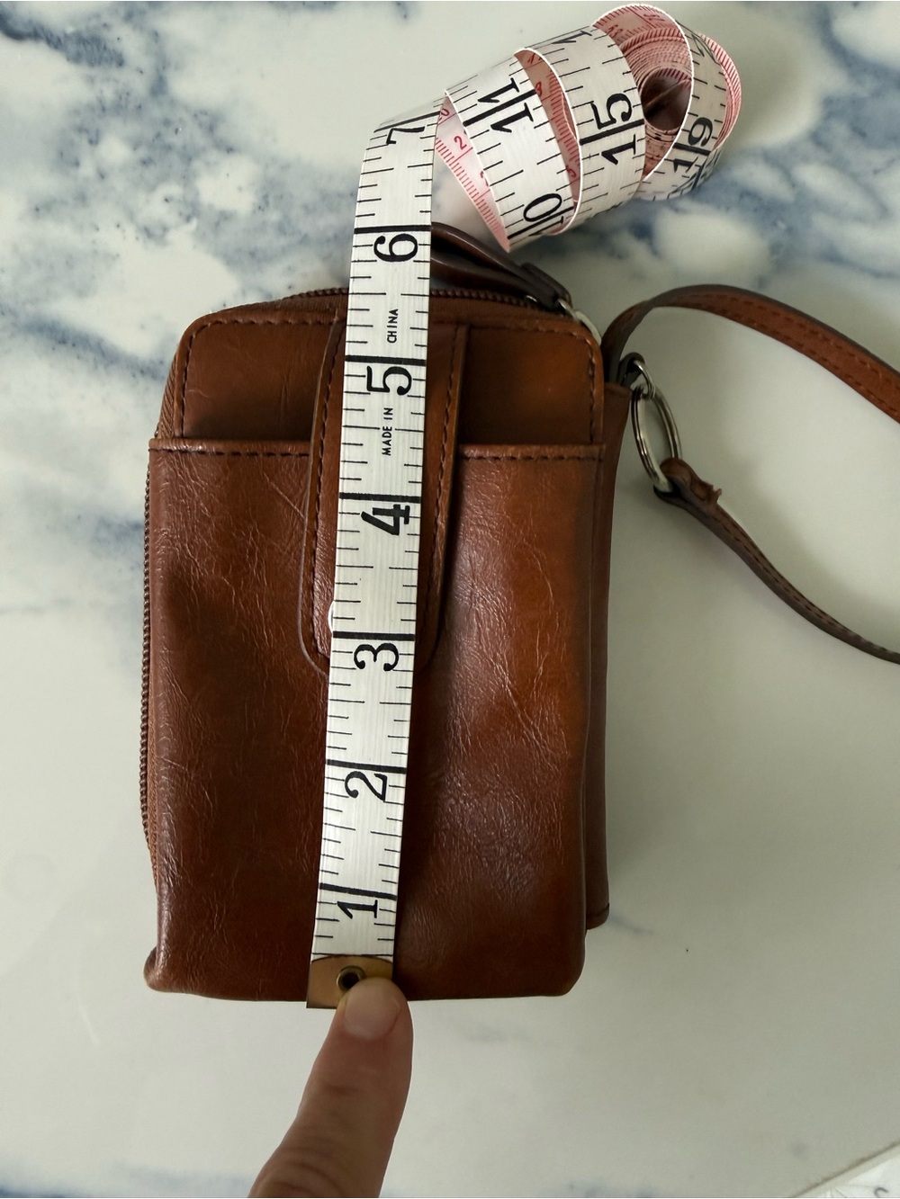 Relic Brown Leather Wristlet - Picture 4 of 5